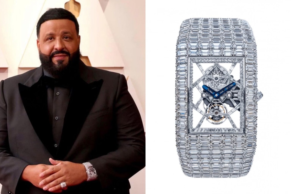 DJ Khaled sở hữu nhiều đồng hồ nạm kim cương, chiếc đắt nhất hơn 70 tỷ đồng