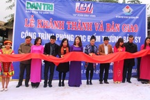 Khánh thành công trình phòng học Dân trí thứ 10 tại điểm trường bản Sy