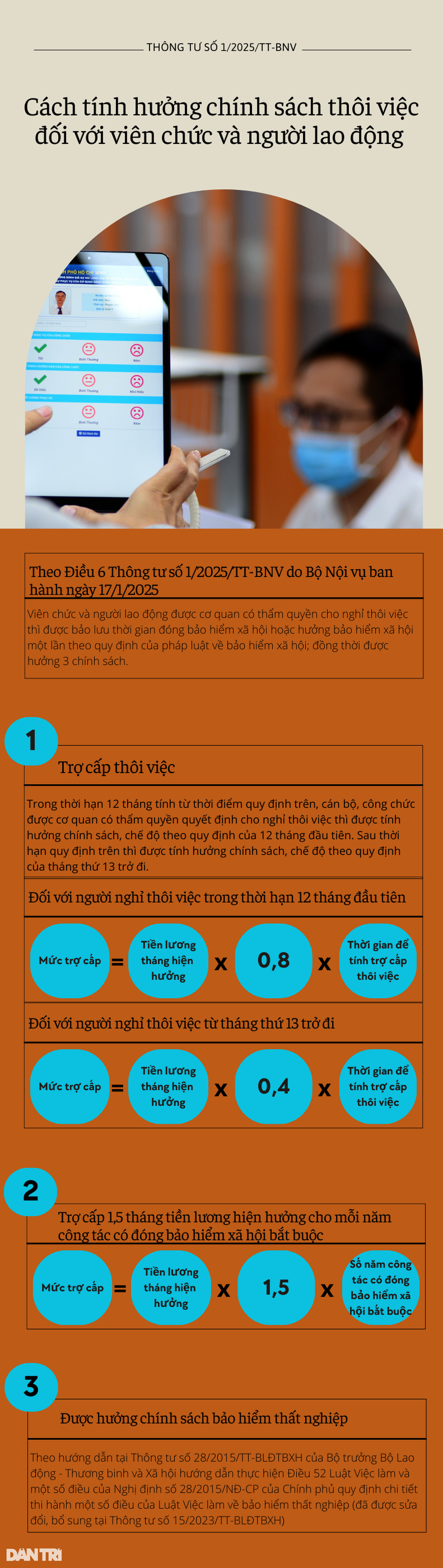 Cách tính hưởng chính sách thôi việc đối với viên chức và người lao động - 1 Cách tính hưởng chính sách thôi việc đối với viên chức và người lao động - 1