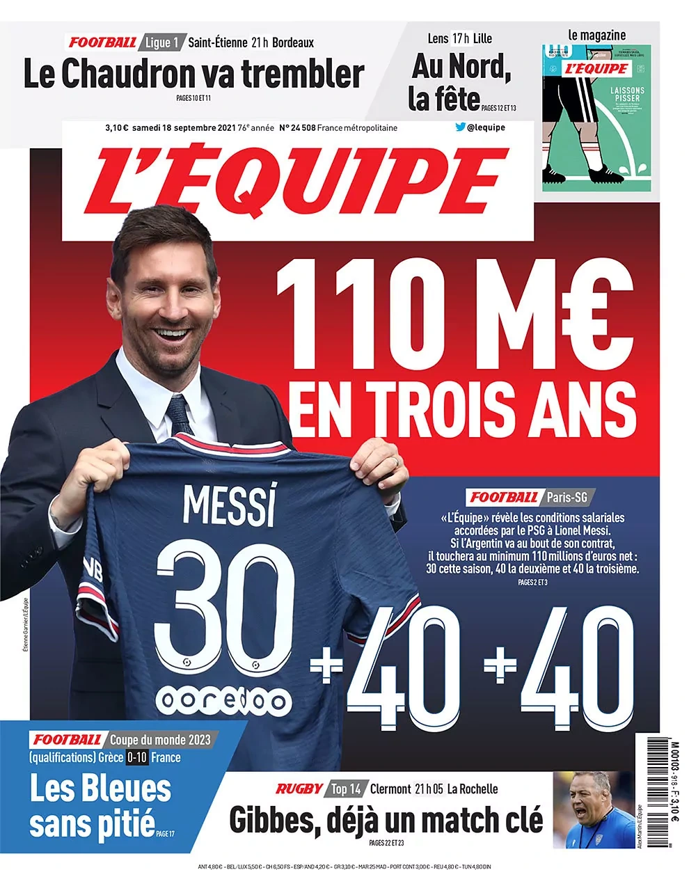 Choáng với số tiền khổng lồ Messi kiếm được trong ba năm ở PSG - 1 Choáng với số tiền khổng lồ Messi kiếm được trong ba năm ở PSG - 1