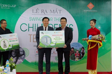Ra mắt giải golf từ thiện Swing for the Children's Tet 2017
