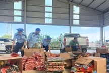 Đột kích nhà kho, thu hàng nghìn vũ khí đồ chơi trẻ em