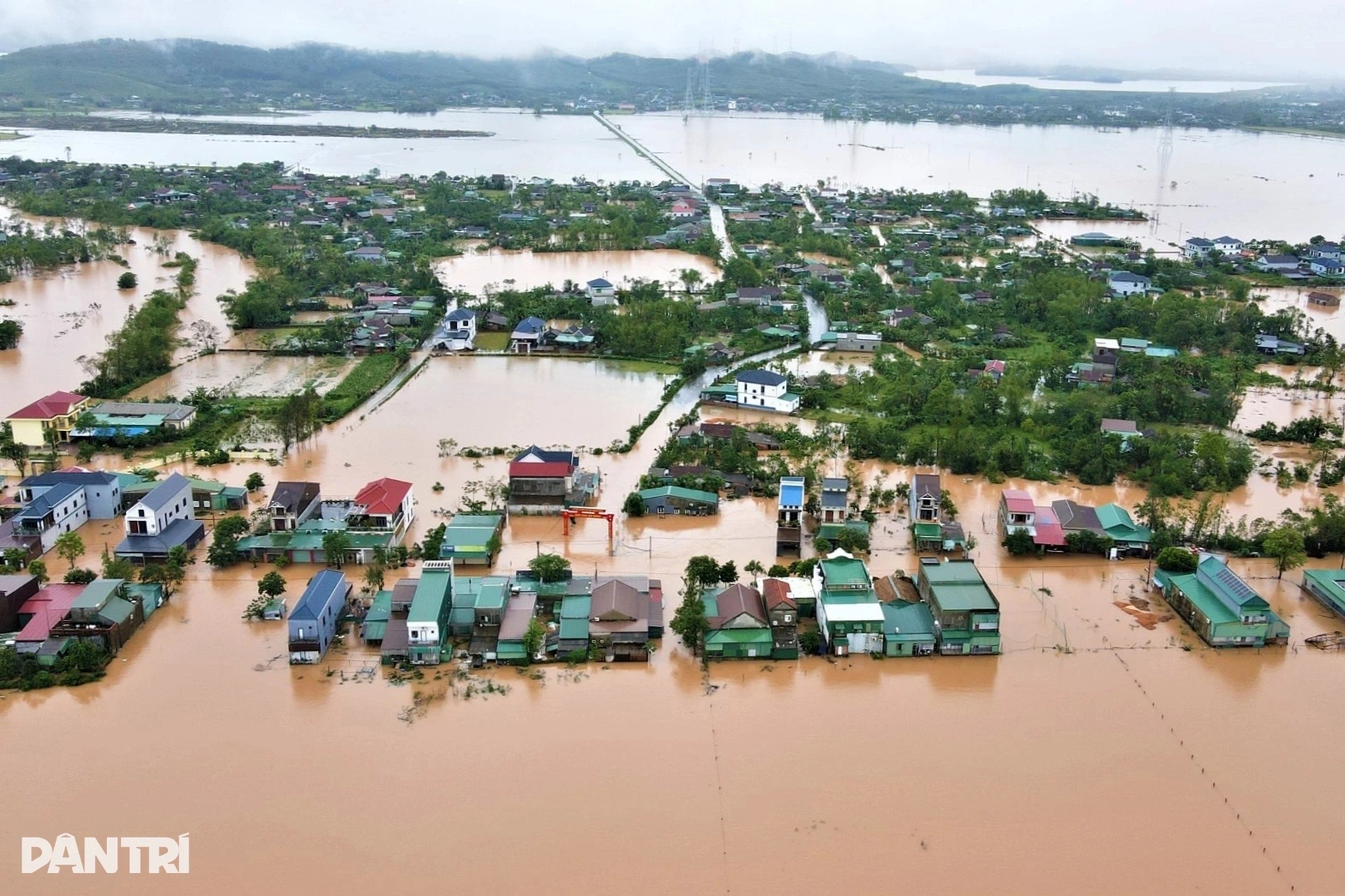 Mưa không ngớt, người dân Hà Tĩnh đưa vật nuôi, ô tô lên đê tránh lũ - 1 Mưa không ngớt, người dân Hà Tĩnh đưa vật nuôi, ô tô lên đê tránh lũ - 1
