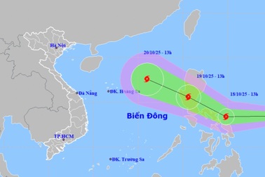 Áp thấp nhiệt đới khả năng mạnh lên thành bão trong ngày mai