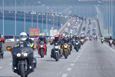 Hàng trăm xe PKL hội tụ tại trường đua Sepang trong Hành trình Honda Châu Á