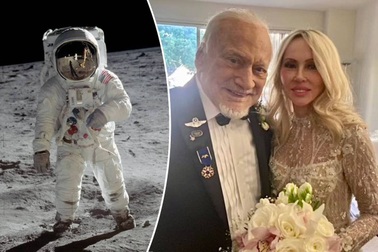 "Người thứ hai bước trên mặt trăng" Buzz Aldrin kết hôn ở tuổi 93