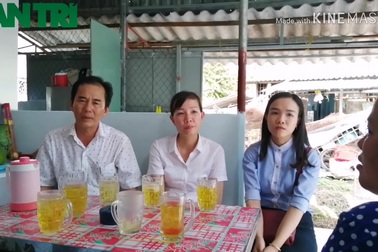 Bàn giao nhà Nhân Ái do bạn đọc Dân trí hỗ trợ ở Bạc Liêu.