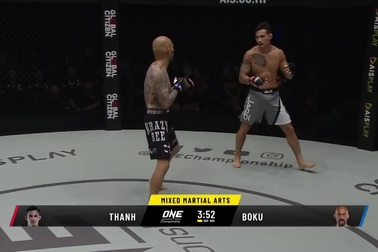 Võ sĩ gốc Việt, Thanh Lê hạ gục “chiến tướng” Nhật Bản với đòn chí mạng