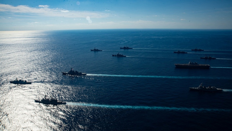 Tàu sân bay Mỹ - Nhật tập trận “khủng” - 4 Tàu sân bay Mỹ - Nhật tập trận “khủng” - 4