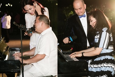 Giáng My, vợ chồng Thúy Hạnh - Minh Khang phiêu lãng với piano