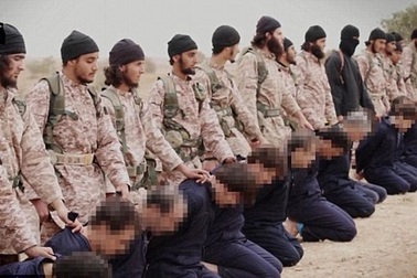 Mổ xẻ đoạn video IS chặt đầu tập thể các binh lính Syria