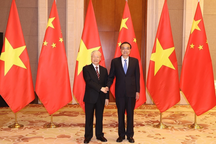 Tổng Bí thư Nguyễn Phú Trọng hội kiến Thủ tướng Trung Quốc Lý Khắc Cường