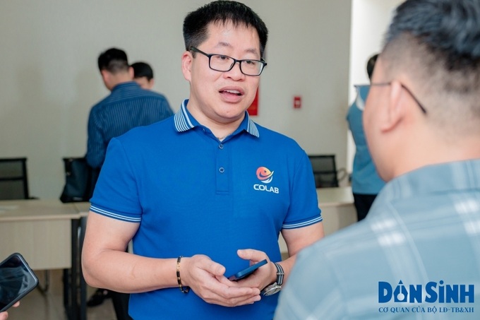 Ông Nguyễn Xuân Tạo - Phó Giám đốc Trung tâm Lao động ngoài nước thông tin với PV về kỳ thi năng lực tiếng Hàn đợt 1 theo chương trình xuất khẩu lao động EPS-TOPIK 2023.