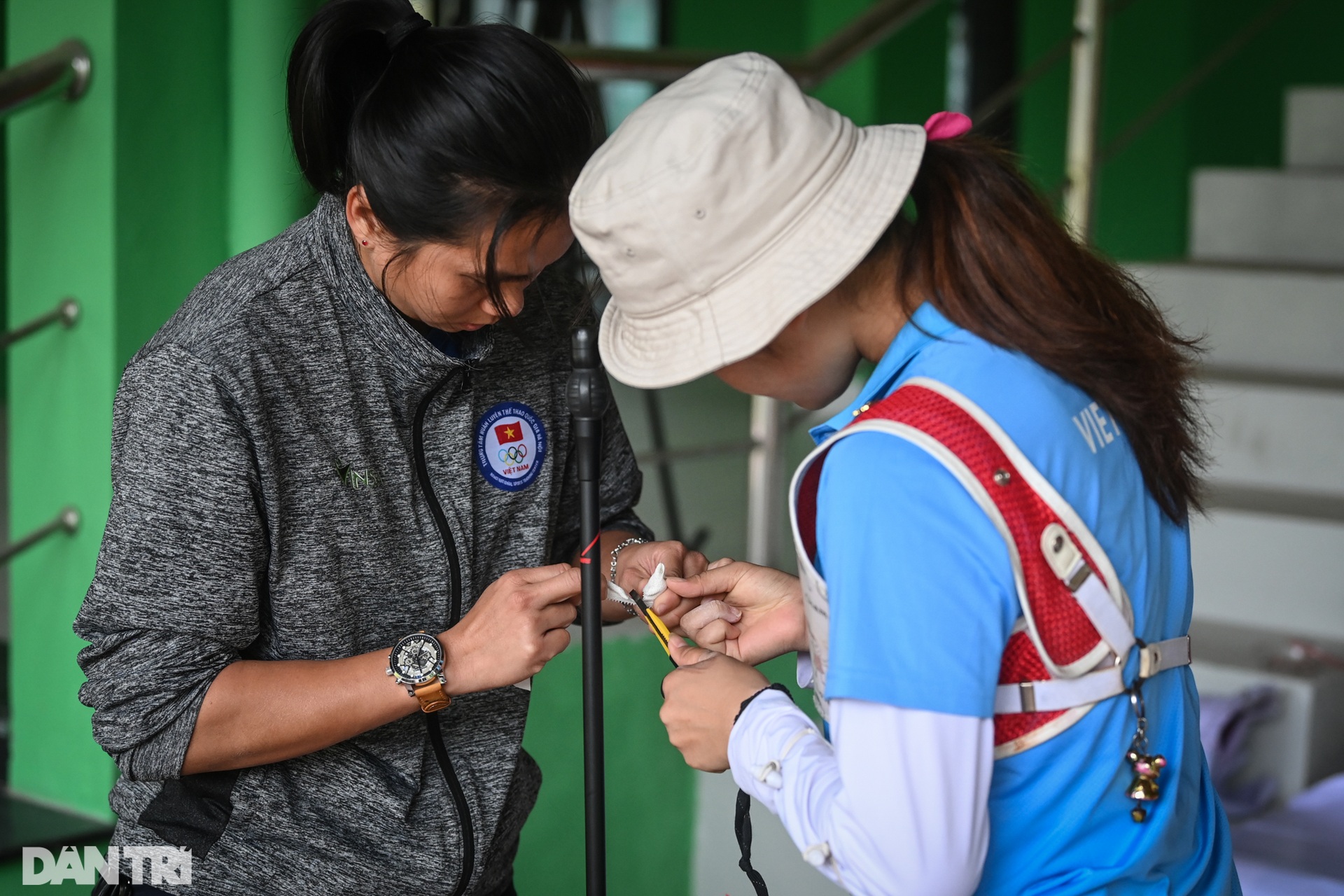 Bên trong trường bắn cung thủ và xạ thủ Việt Nam tập luyện cho SEA Games 31 - 10