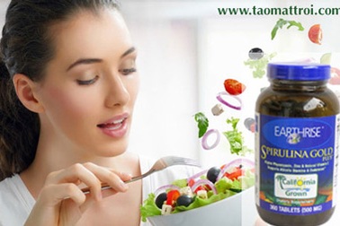 Những công dụng tuyệt vời của Tảo Mặt trời Spirulina
