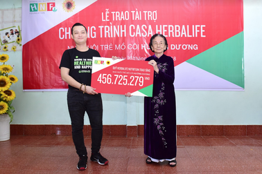 Hành trình 5 năm ý nghĩa của Quỹ Herbalife Nutrition tại Hậu Giang
