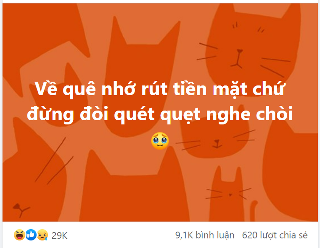 Bạn trẻ quen quẹt thẻ ở thành phố, về quê loay hoay tiêu tiền mặt - 1 Bạn trẻ quen quẹt thẻ ở thành phố, về quê loay hoay tiêu tiền mặt - 1