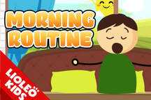 Tiếng Anh trẻ em: Học từ vựng chủ đề thói quen buổi sáng
