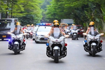 CSGT Hà Nội chuẩn bị phương án phục vụ lễ mở ký Công ước của Liên Hợp Quốc