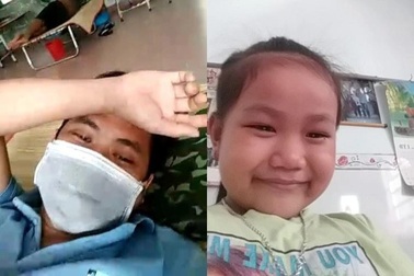 Mẹ nhói lòng nghĩ đến cái Tết đầu tiên con gái 5 tuổi mất cha vì Covid-19