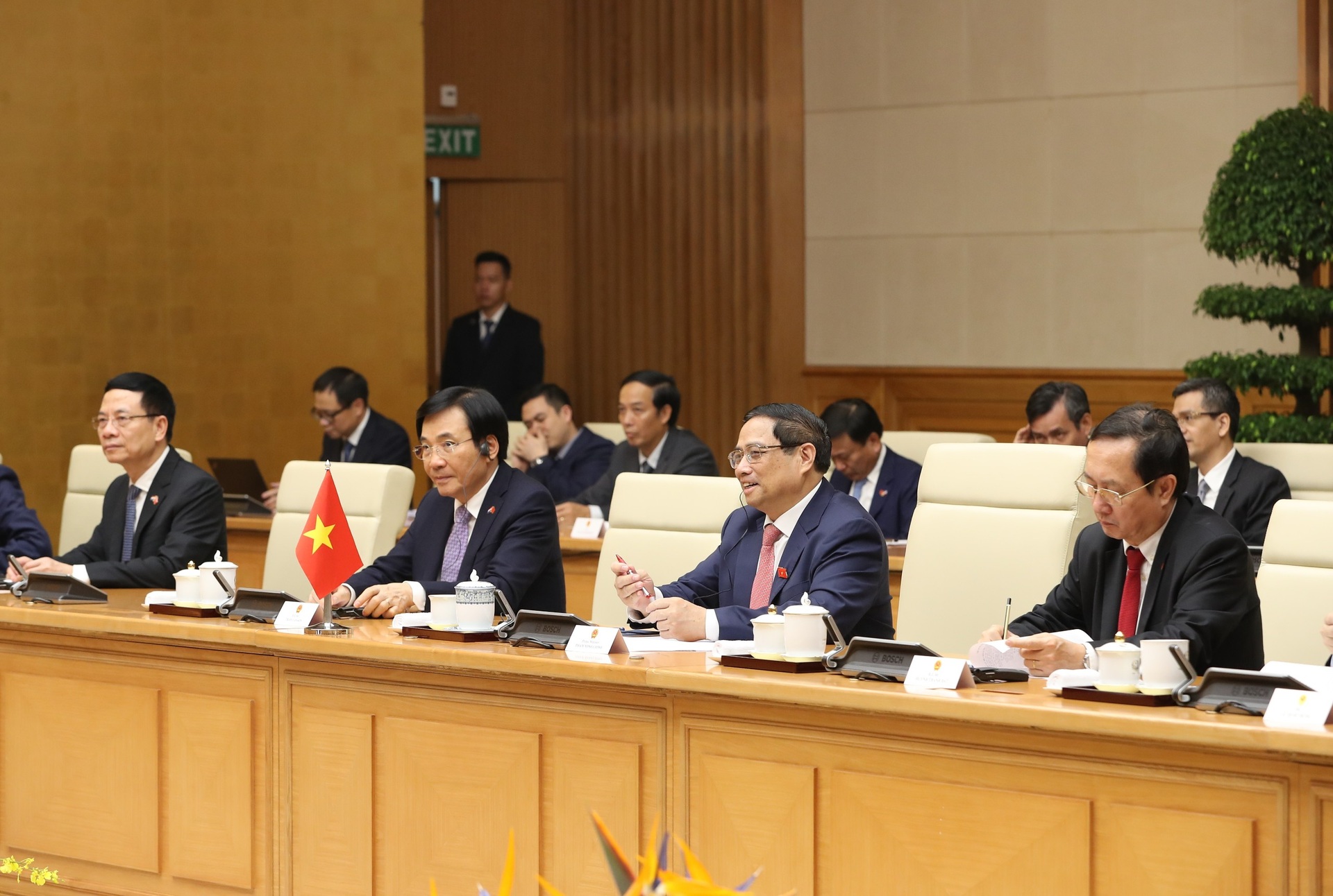 Thủ tướng Phạm Minh Chính chủ trì lễ đón Thủ tướng Hà Lan thăm Việt Nam - 9 Thủ tướng Phạm Minh Chính chủ trì lễ đón Thủ tướng Hà Lan thăm Việt Nam - 9