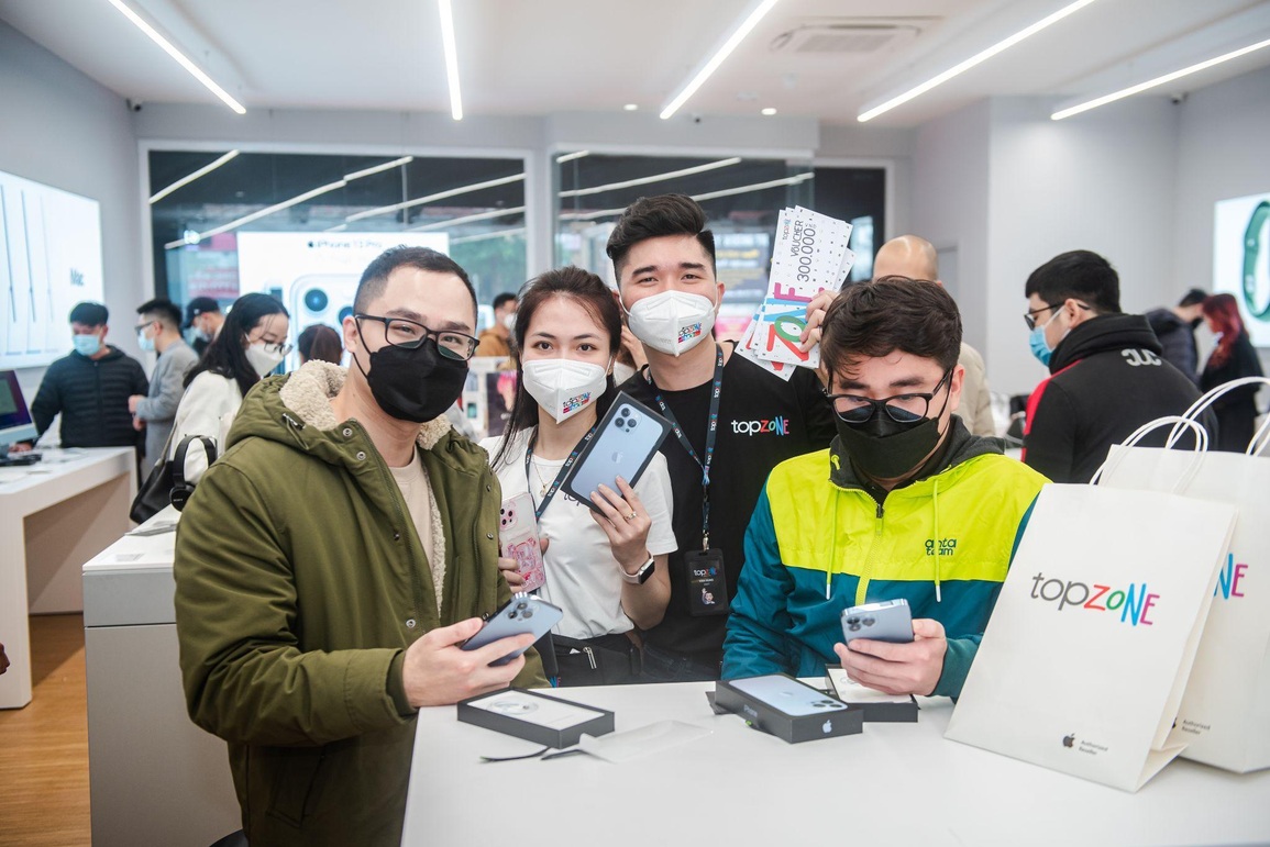 TopZone trở thành đại lý ủy quyền quy mô lớn nhất của Apple tại Việt Nam - 4 TopZone trở thành đại lý ủy quyền quy mô lớn nhất của Apple tại Việt Nam - 4