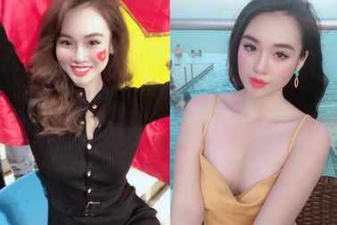 Nữ tiếp viên xinh đẹp dự đoán Việt Nam thắng Thái Lan 2-1