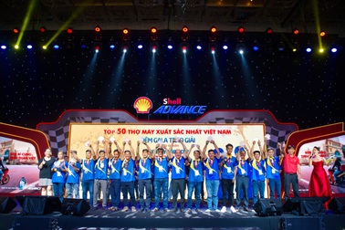 Không khí sôi động ở chung kết cuộc thi "Tìm kiếm thợ máy đẳng cấp Shell Advance"