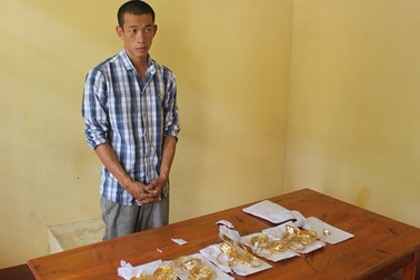 Trộm tiệm vàng hơn 3 tỷ tổng tài sản rồi đưa cho thầy dạy võ cất giấu