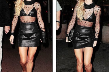 Cheryl Cole ăn vận táo bạo tại Cannes