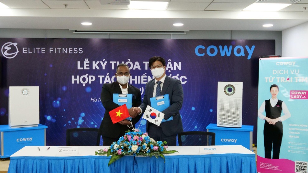 Coway Vina hợp tác cùng Elite Fitness nhằm chăm sóc sức khỏe toàn diện - 1 Coway Vina hợp tác cùng Elite Fitness nhằm chăm sóc sức khỏe toàn diện - 1