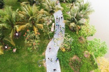 Cộng đồng runners ngất ngây với đường chạy xanh đẹp nhất miền Bắc