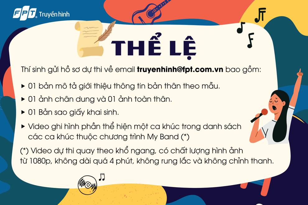 Chính thức phát động cuộc thi ca hát dành cho khán giả Truyền hình FPT - 4 Chính thức phát động cuộc thi ca hát dành cho khán giả Truyền hình FPT - 4