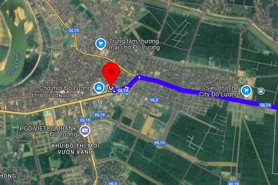 Midlertidig stans i auksjonen av landlige tomter med en startpris på nesten 10 milliarder VND - 1 Tạm dừng đấu giá lô đất nông thôn có thửa đất khởi điểm gần 10 tỷ đồng - 1