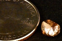 Tham quan công viên núi lửa, du khách nhặt được viên kim cương 2,23 cara