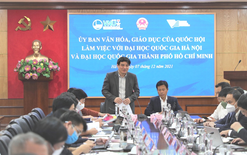Hai Đại học Quốc gia đề nghị sửa đổi Luật Giáo dục đại học - 1 Hai Đại học Quốc gia đề nghị sửa đổi Luật Giáo dục đại học - 1
