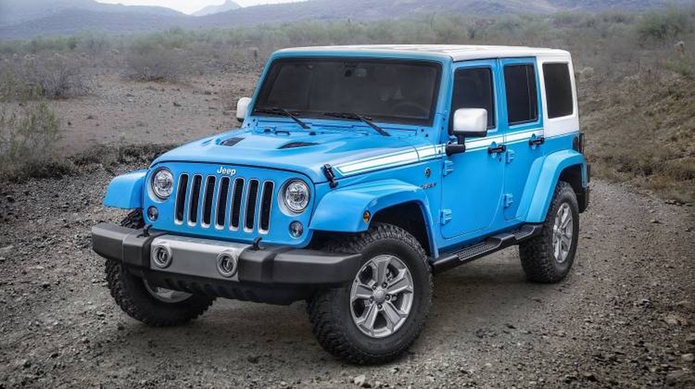Jeep Wrangler được bổ sung loạt màu sơn cực gắt - 2 Jeep Wrangler được bổ sung loạt màu sơn cực gắt - 2