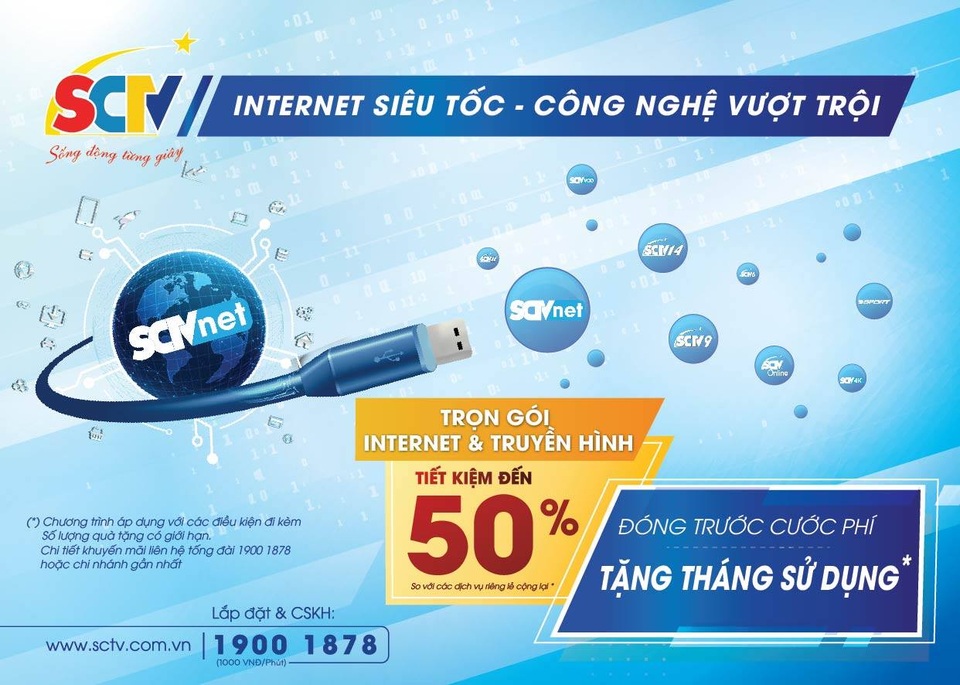 Tri ân khách hàng: SCTV ưu đãi cước phát sóng Giải bóng đá LaLiga - 1 Tri ân khách hàng: SCTV ưu đãi cước phát sóng Giải bóng đá LaLiga - 1