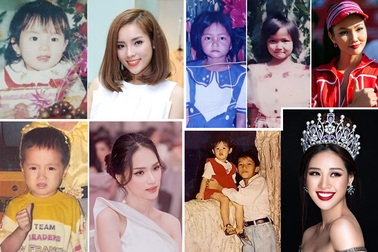 Ảnh đáng yêu thời thơ ấu của các Hoa hậu