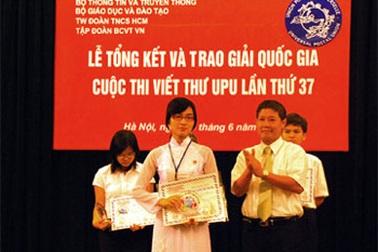 Phát động cuộc thi viết thư quốc tế UPU lần thứ 38