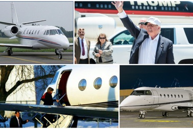 Ngắm chuyên cơ xa xỉ của các ứng viên Tổng thống Mỹ