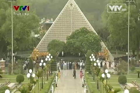 Lễ dâng hương kỷ niệm 60 năm chiến thắng Điện Biên Phủ