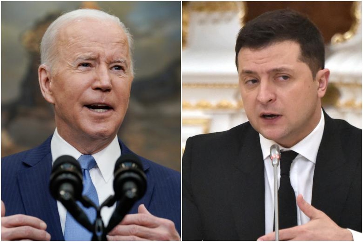Tổng thống Biden hứa bảo vệ Ukraine nếu Nga động binh - 1 Tổng thống Biden hứa bảo vệ Ukraine nếu Nga động binh - 1