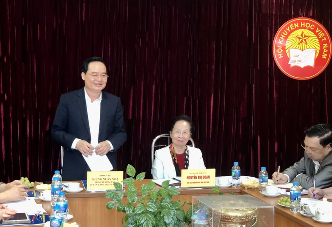 Ban Tuyên giáo Trung ương làm việc với Hội Khuyến học Việt Nam - 1 Ban Tuyên giáo Trung ương làm việc với Hội Khuyến học Việt Nam - 1