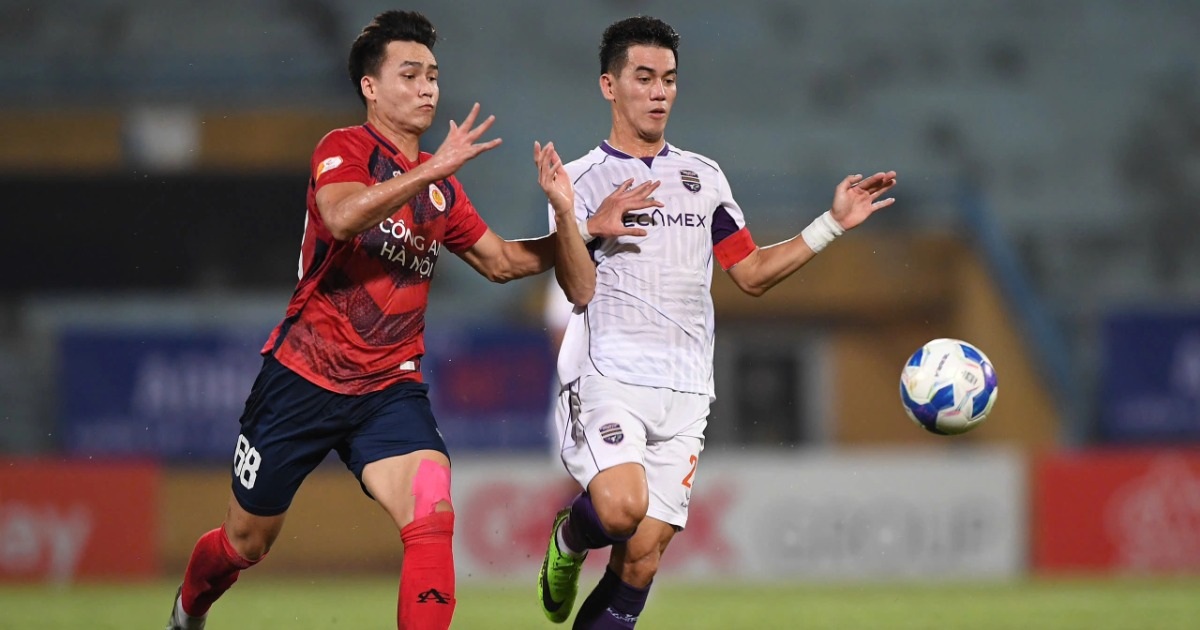 View - Đánh bại Bình Dương, CLB Công an Hà Nội thắng trận đầu tiên ở V-League | Báo Dân trí