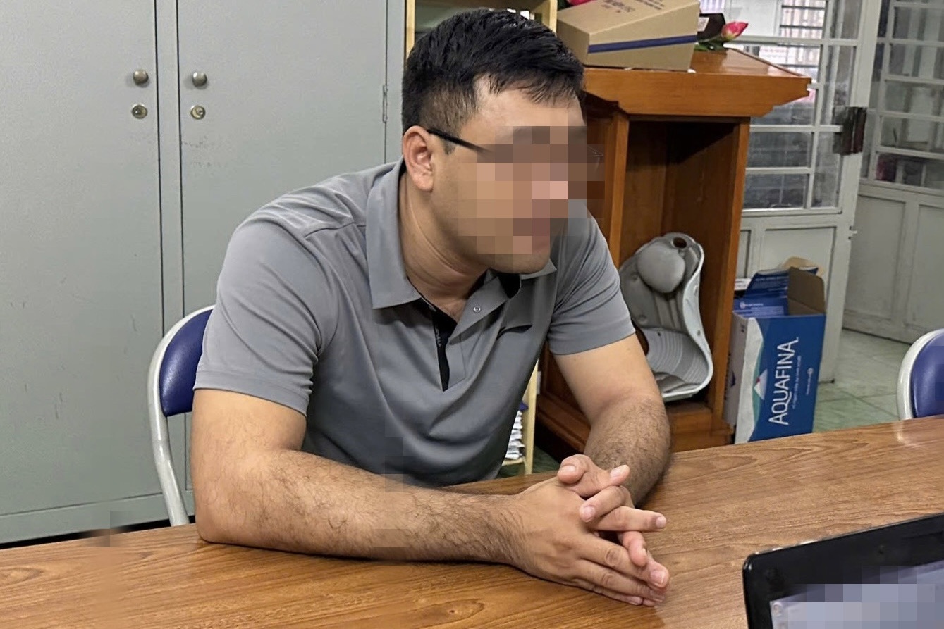 Gã đàn ông ân hận vì đạp ngã nữ xe ôm công nghệ ở Bình Dương - 2
