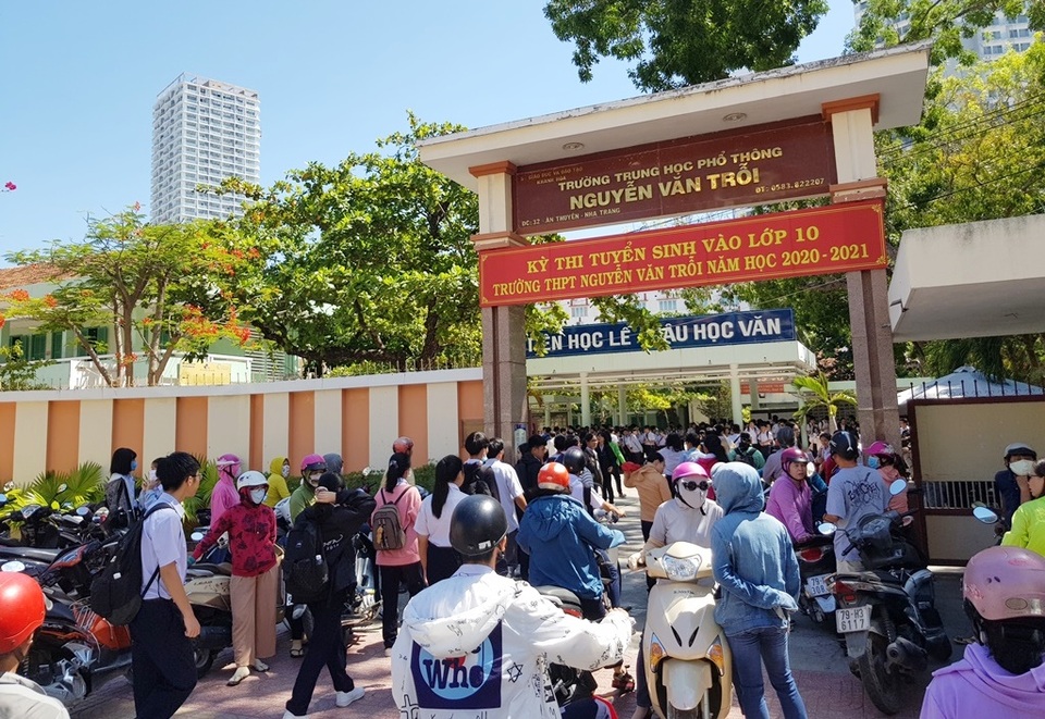 Khánh Hòa: Thí sinh sẵn sàng cho cuộc thi vào lớp 10 công lập - 1 Khánh Hòa: Thí sinh sẵn sàng cho cuộc thi vào lớp 10 công lập - 1