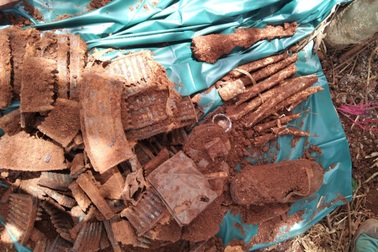 Phát hiện hài cốt liệt sĩ xác định là bộ đội Sư đoàn 2 Quân khu 5