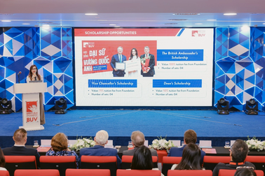 BUV công bố chương trình đào tạo mới và quỹ học bổng 87 tỷ đồng