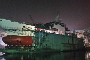 Trung Quốc hạ thủy tàu mới để tuần tra Biển Đông